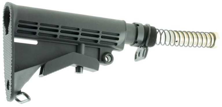 Aim Sports ARSTKCC AR Rifle Collapsible Stock Aluminum/Polymer Black