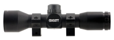 Crickett KSA054 Quick Focus  Black 4x32mm 1″ Tube Mil-Dot Reticle