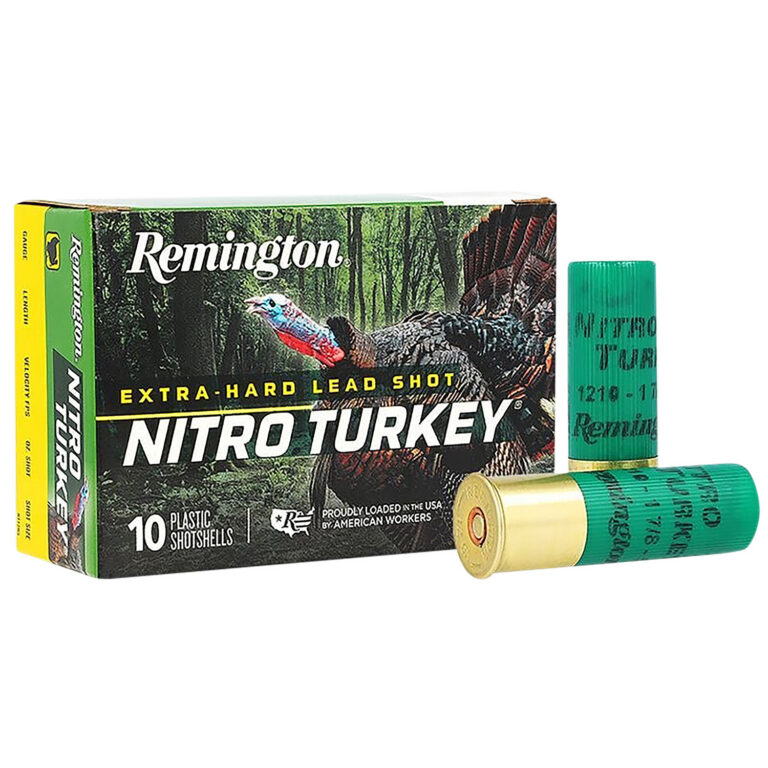 REMINGTON NITRO TURKEY MAGNUM LOADS 12GA 3IN 1-7/8OZ 4 AMMO 10RD