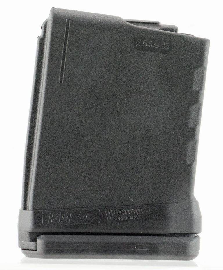 AR-15 ROLLER FOLLOWER MAGAZINES 5.56MM AR-15 ROLLER FOLLOWER MAGAZINE 5-RD POLYMER BLACK 5.56MM