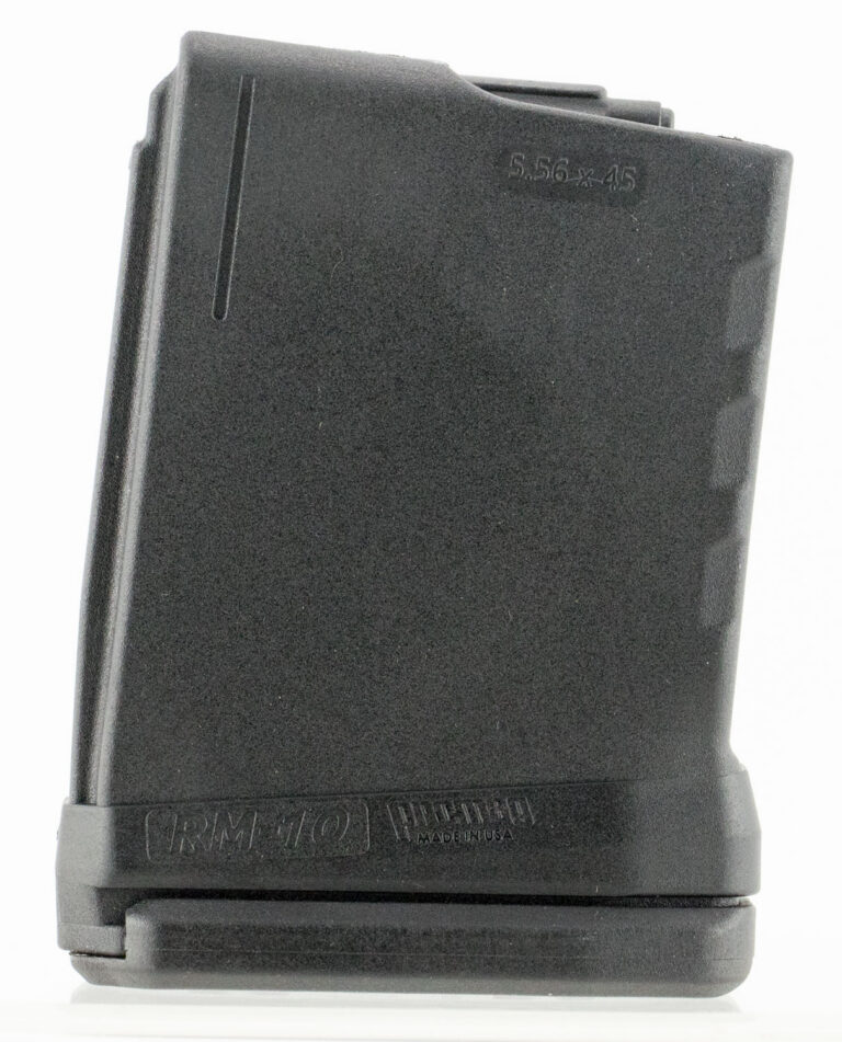 ProMag RM10 Standard 10rd Detachable w/Roller Follower 5.56x45mm Fits AR-15 Black DuPont Zytel Polymer