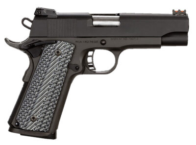 Rock Island 51487 Rock Ultra MS 45 ACP 4.25″ 8+1 Black Parkerized Gray G10 Grip