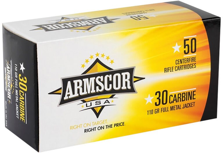 ARMSCOR AMMO 30CAR 110GR FMJ 50/20