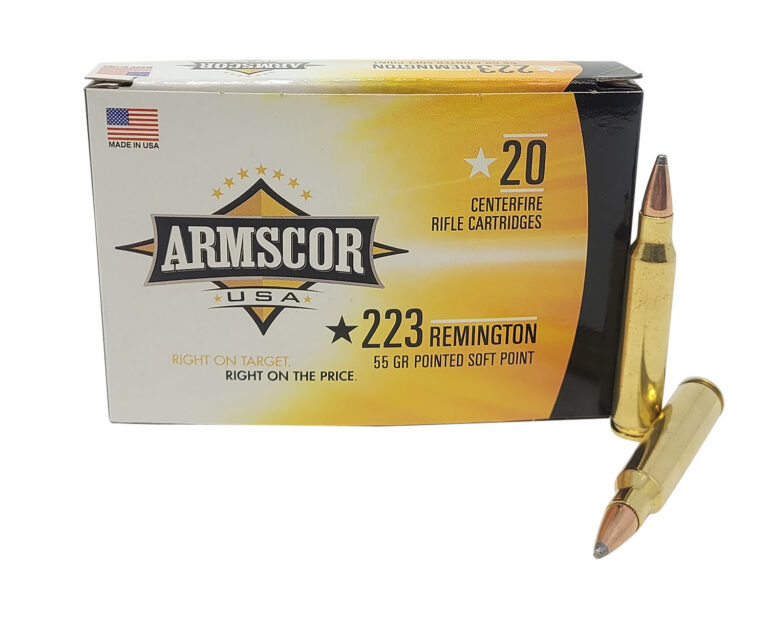 ARMSCOR AMMO 223REM 55GR PSP 20/50