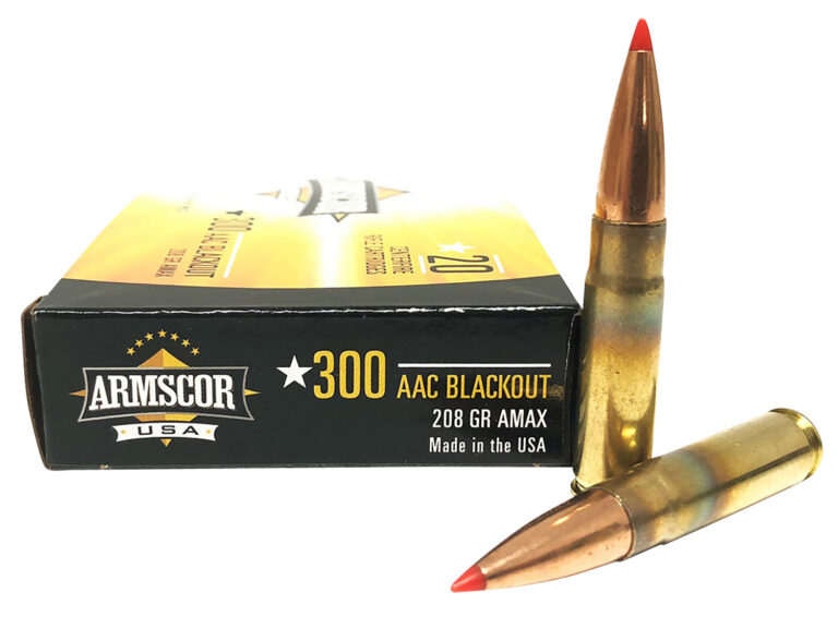 Armscor FAC300AAC2N Rifle 300 Blackout 208 gr A-Max 20 Bx/ 10 Cs