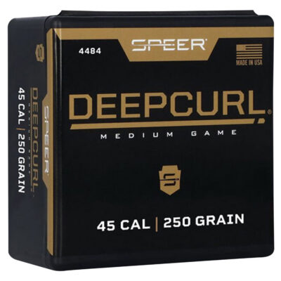 Speer Bullets 4484 DeepCurl 45 Caliber .452 250 GR Hollow Point (HP) 50 Box