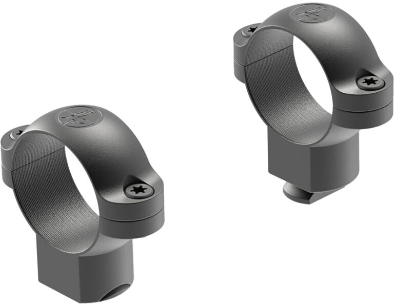 Leupold 49904 Standard Rings 2 Piece 1" High Matte Black