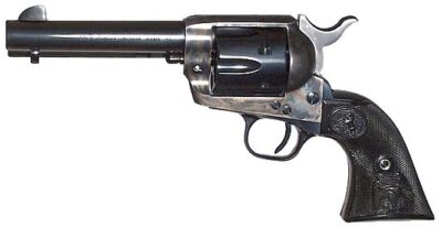 Colt Mfg P1840 Single Action Army Peacemaker Revolver Single 45 Colt (LC) 4.75″