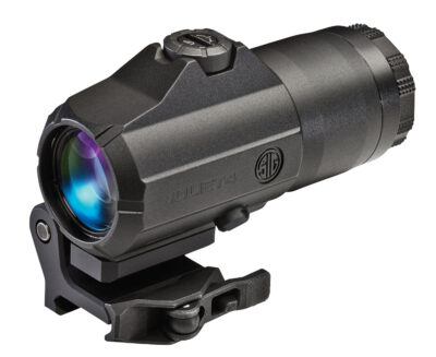 JULIET4 MAGNIFIER 4X24MM POWERCAM QR MOUNT WITH SPACERS BLACK