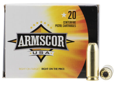 Armscor FAC103N USA  10mmAuto 180gr Jacketed Hollow Point 20 Per Box/25 Case