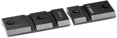 Warne Maxima 2 Piece Steel Scope Bases Matte Black Savage Accu-Trigger/Ruger American