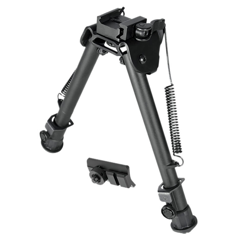 UTG TACT OP BIPOD W/QD LVR MNT 8"-12