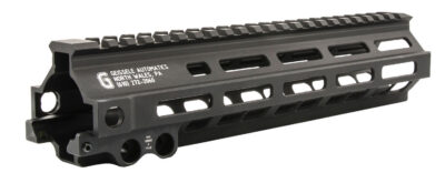 Geissele Automatics 05284B MK8 Super Modular Rail 9.50″ M-LOK Style Made of 6061-T6 Aluminum with Black Anodized for AR-Platform