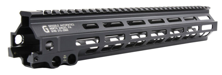 Geissele Automatics 05-285B Super MK8 M-Lok Rail AR15/M16/M4 Rifle Aluminum Blac