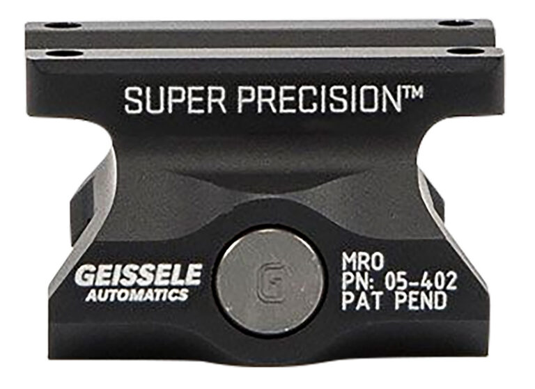 SUPER PRECISION TRIJICON MRO MOUNTS ABSOLUTE CO-WITNESS BLACK MRO MOUNT