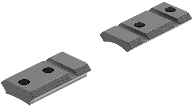 Leupold 49841 QRW Cross-Slot Base Set Matte Black Remington 700