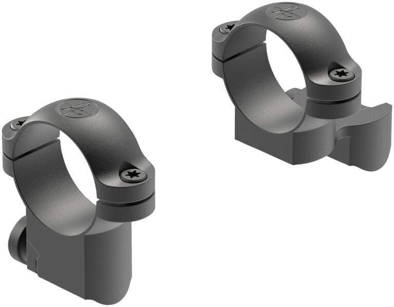 Leupold 52306 Ringmount Rings Extended 1" Medium Matte Black Ruger #1 & 77/22