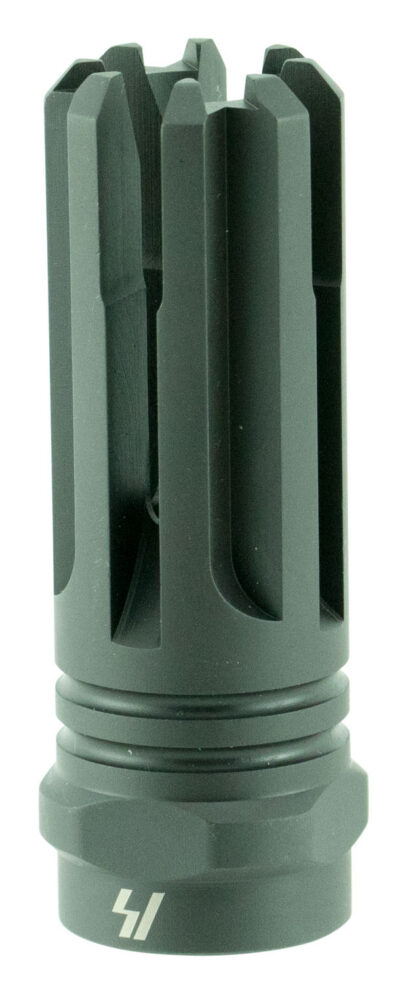 Strike Industries VENOMFH308 Venom Flash Hider Black Steel with 5/8″-24 tpi Threads, 2.16″ OAL & 0.862″ Diameter for 308 Win, 7.62x51mm NATO AR-Platform