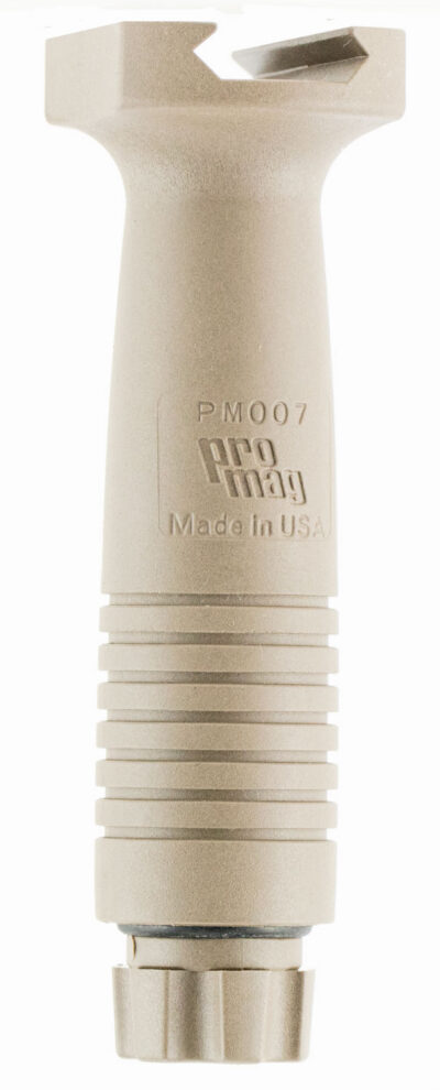 ProMag PM007FDE Vertical Foregrip Swiss Pattern AR-15, M16 Flat Dark Earth Polymer