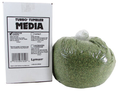 TURBO CASE CLEANING MEDIA 10 LBS TREATED CORNCOB MEDIA