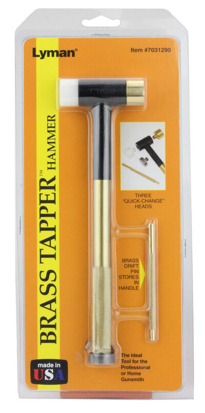 BRASS TAPPER AND DRIFT PUNCH W/INTERCHANGEABLE HEADS BRASS TAPPER & DRIFT PUNCH W/INTERCHANGEABLE HEADS