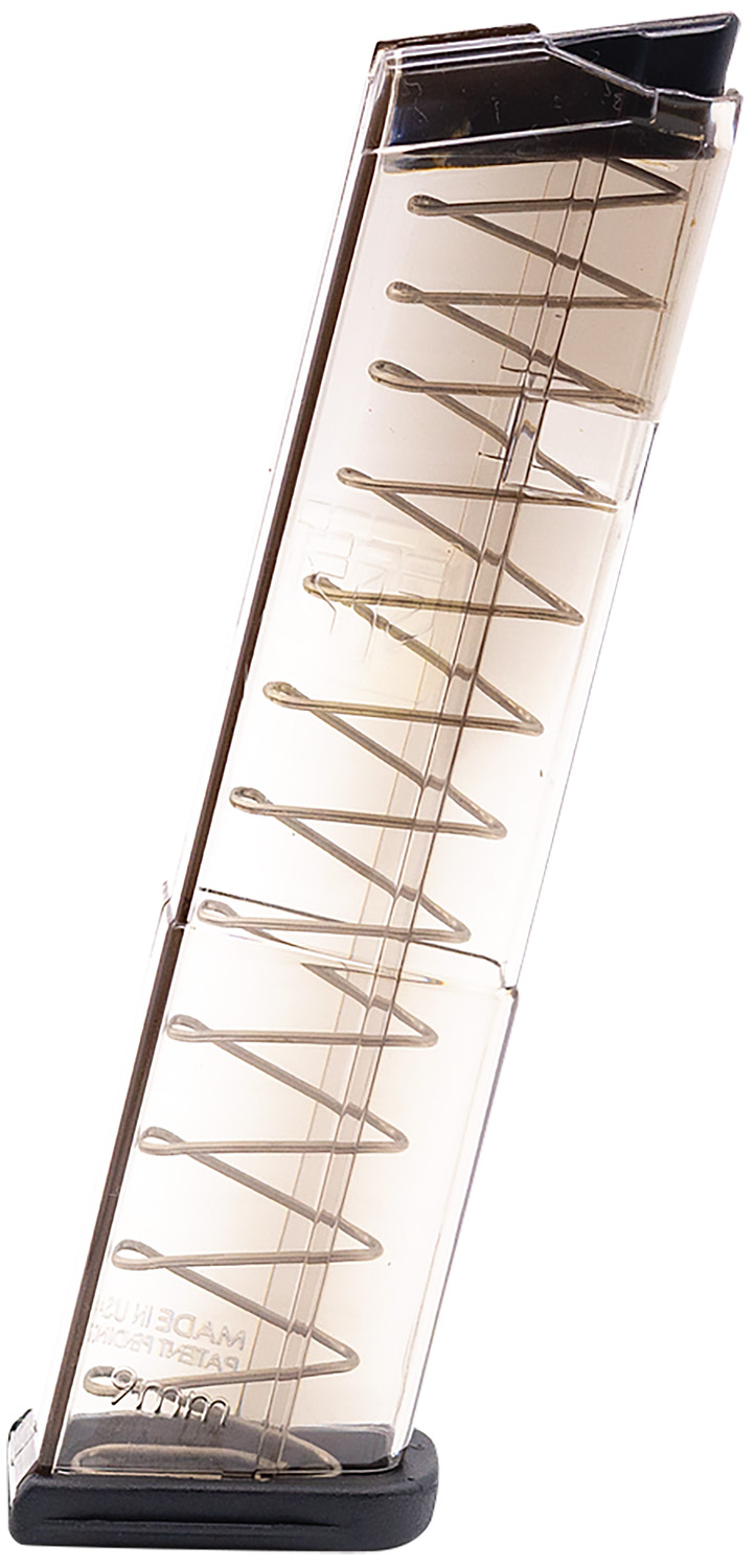 MODEL 43 9MM MAGAZINES FOR GLOCK~ 43 MAGAZINE 9MM 12RD POLYMER TRANSLUCENT