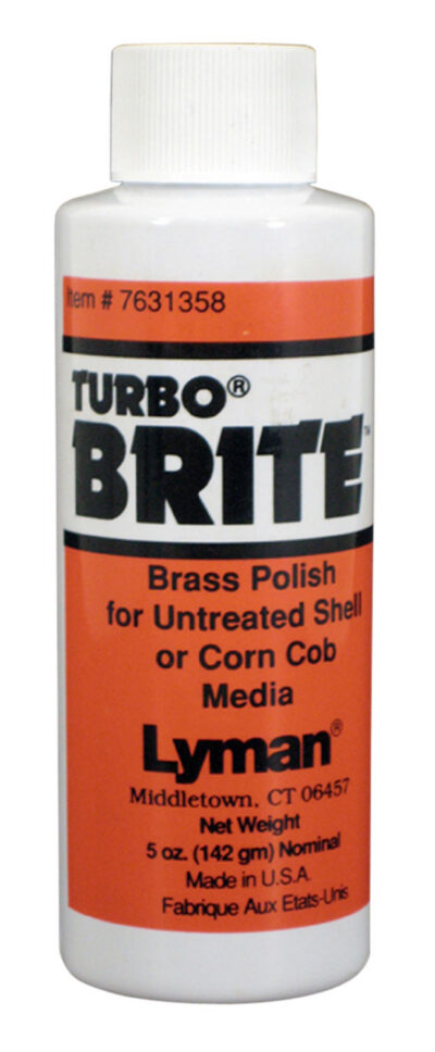 Lyman Turbo Brite Brass Polish 5oz LYMAN TURBO BRITE BRASS POLISH 5OZ