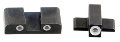 AmeriGlo SG161 Classic Tritium Sight Set for Sig Sauer  Green Tritium White Outline Front Sight-Green Tritium White Outline Rear Sight