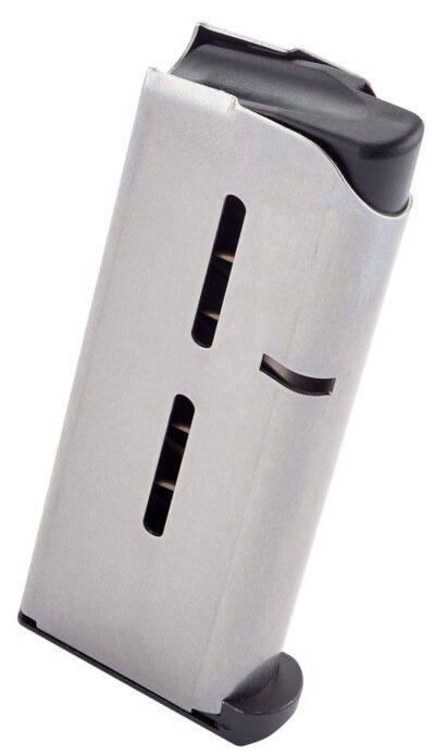 1911 OFFICER 45ACP WILSON-ROGERS MAGAZINES 1911 COMPACT MAGAZINE-45ACP-7 RD-LO-PROFILE STEEL BASE PAD