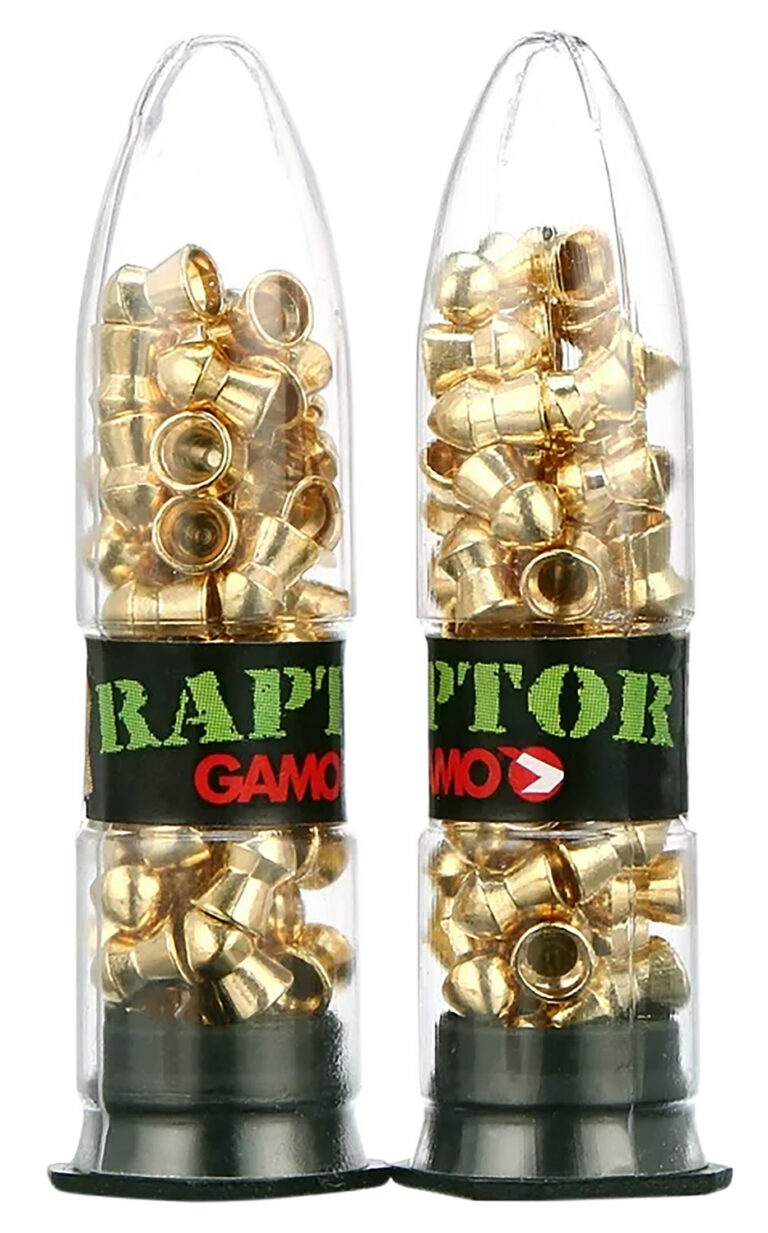 Gamo 632264454 Raptor PBA 177 Non Lead Alloy Semi Pointed 100/Pkg