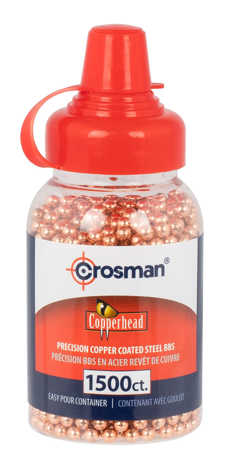 Crosman 0737 Copperhead 177 Copper-Coated Steel 1500/Bottle