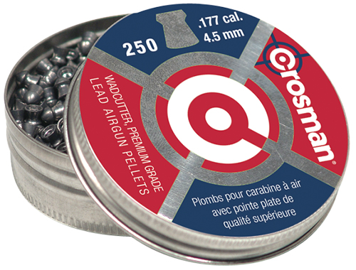 WADCUTTER PELLET .177 CALIBER 7.4 GRAIN 250 COUNT