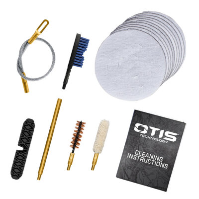 Otis FG70140 Patriot Cleaning Kit .40 Cal/ 10mm Pistol/15 Pieces Yellow Plastic Box Case