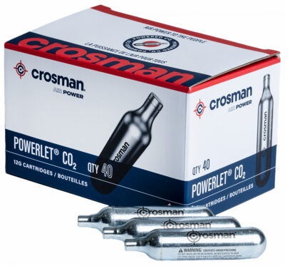 Crosman Powerlet CO2 Cartridges 40 pk.
