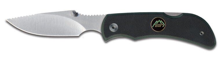 Outdoor Edge CL10C Caper Lite  2.5" AUS-8 Stainless Steel Drop Point G10 Black