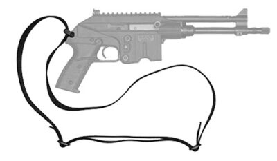 Kel-Tec PLRSU915 PLR  1.25″ x Adjustable Single Point Black Nylon Webbing
