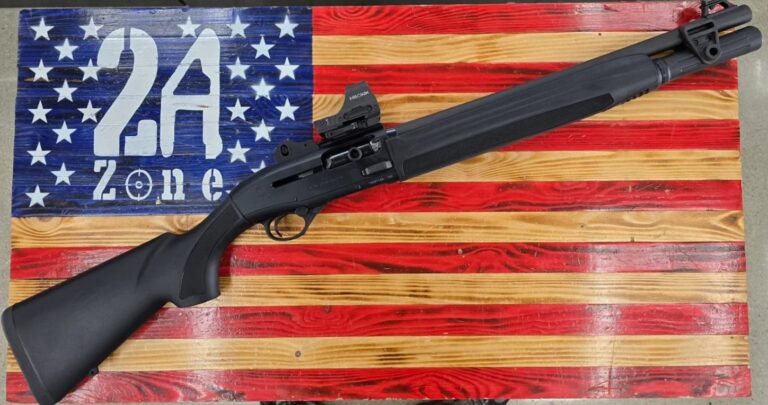 Beretta 1301 12ga Semi Auto Shotgun, Black 18.5"