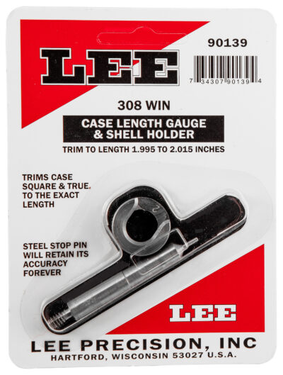 CASE LENGTH GAUGES LEE LENGTH GAUGE/ SHELLHOLDER, .308 WIN