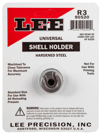 Lee Precision 90520 Shell Holder Universal #3R 30/30 / 32/40 / 6.5×55 Mauser