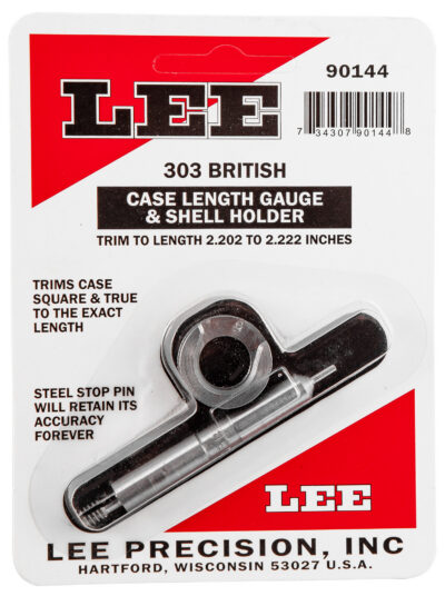 CASE LENGTH GAUGES LEE LENGTH GAUGE/ SHELLHOLDER, .303 BRITISH