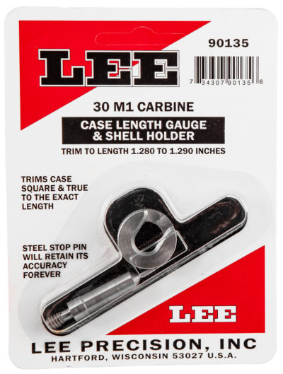 CASE LENGTH GAUGES LEE LENGTH GAUGE/ SHELLHOLDER, .30 M1 CARBINE