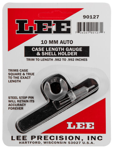 CASE LENGTH GAUGES LEE LENGTH GAUGE/SHELLHOLDER 10MM AUTO