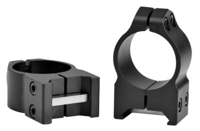 Warne Maxima Vertical PA Scope Rings Matte Black 1 in. Medium
