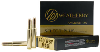Weatherby B460450TSX Select Plus  460 Wthby Mag 450 gr Barnes TSX Lead Free 20 B