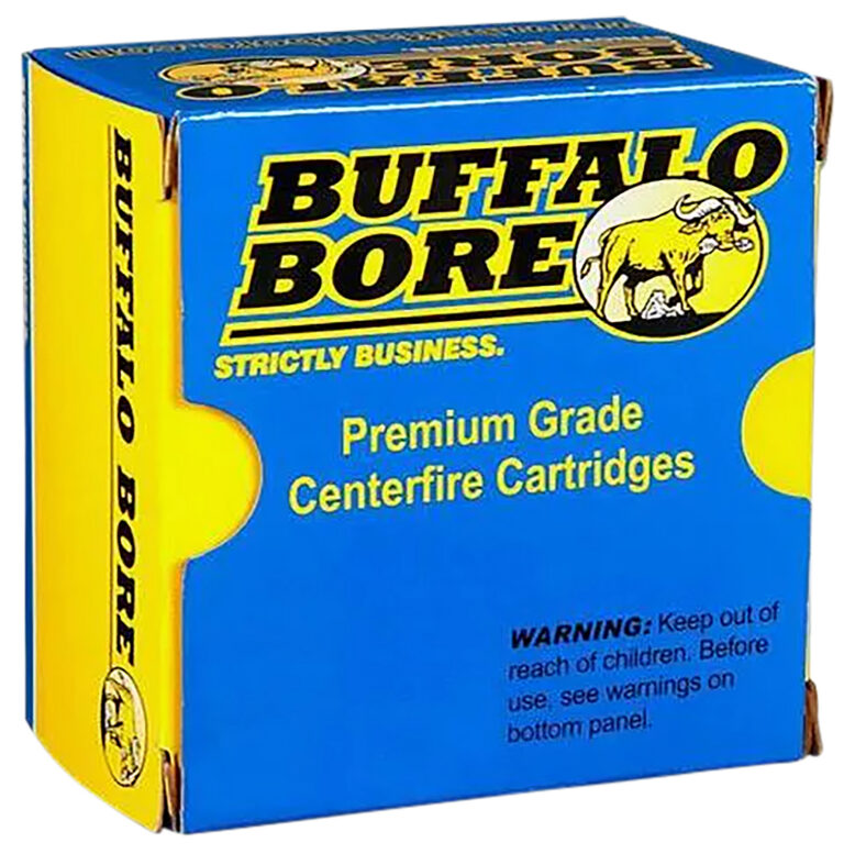 Buffalo Bore Ammunition 13B/20 Heavy 480 Ruger 370 gr Lead Flat Nose (LFN) 20 B