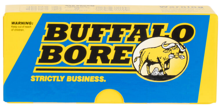 Buffalo Bore Ammunition 47D/20 Hunting & Sniping 458 SOCOM 400 gr Semi Jacketed