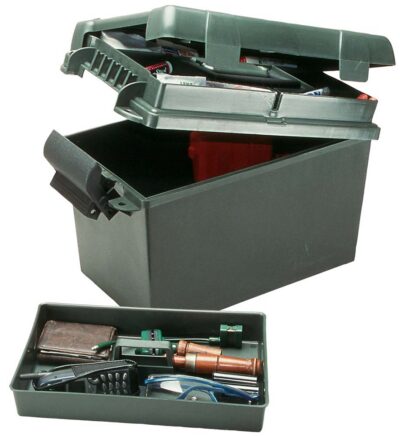 MTM Case-Gard SPUD111 Sportsmen’s Plus Utility Dry Box Forest Green Polypropylene
