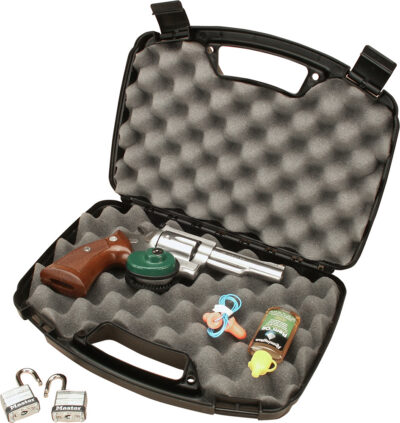 MTM  Pistol Handgun Case Single up to 6in Revolver MTM  PISTOL HANDGUN CASE SINGLE UP TO 6IN REVOLVER