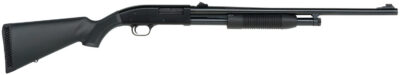 Maverick Arms 31044 88 Slug 12 Gauge with 24″ Fully-Rifled Bore Barrel, 3″ Chamber, 5+1 Capacity, Blued Metal Finish, Black Synthetic & Rifle Sights Right Hand (Full Size)