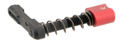 Strike ARSMCRED Magazine Catch  AR-Platform Red Aluminum